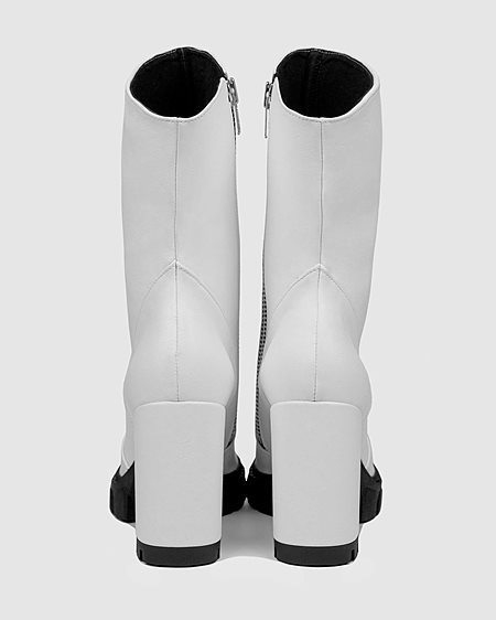 Ankle Boots Ritual White from Shop Like You Give a Damn