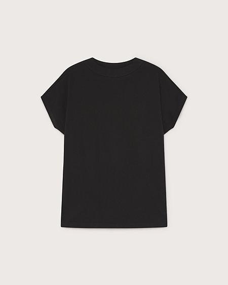 Basic T-Shirt Volta Black from Shop Like You Give a Damn