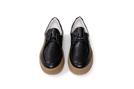 Loafers Billy Snake Black via Shop Like You Give a Damn