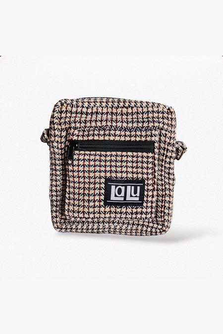 LaLu Products: Crossbody Bag Ravi Checkered Beige LaLu Products: Crossbody Bag Ravi Checkered Beige