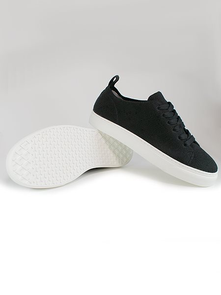 Sneakers Biodegradable Ny Black Knit from Shop Like You Give a Damn