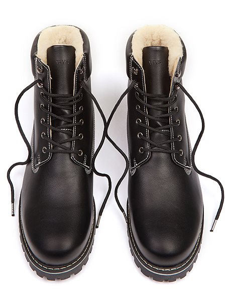 Insulated Men's Dock Boots Black from Shop Like You Give a Damn