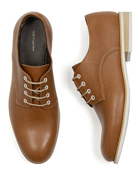Casual Derbys Tan Brown from Shop Like You Give a Damn