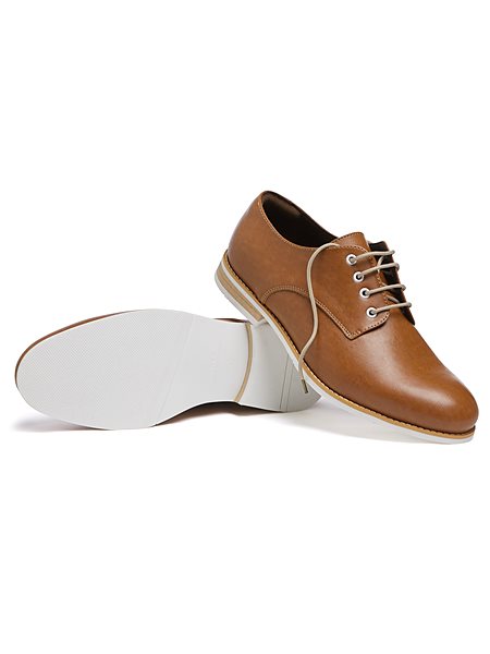 Casual Derbys Tan Brown from Shop Like You Give a Damn