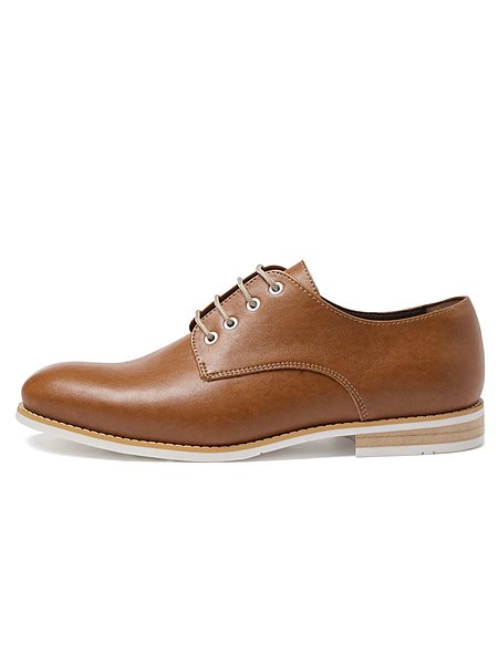 Casual Derbys Tan Brown from Shop Like You Give a Damn