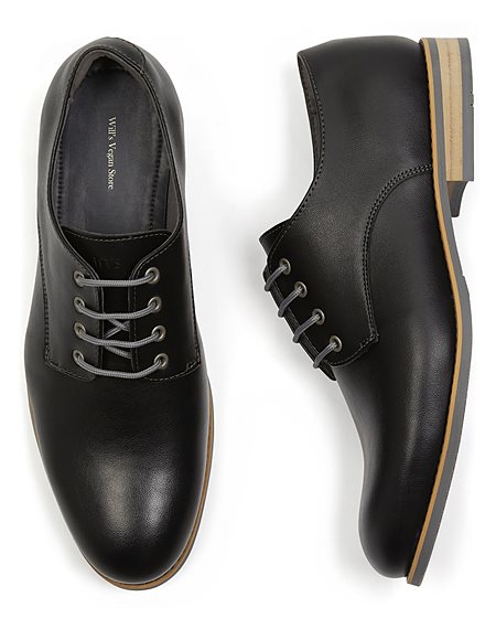 Casual Derbys Black from Shop Like You Give a Damn