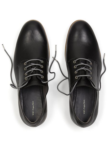 Casual Derbys Black from Shop Like You Give a Damn