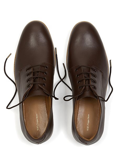 Casual Derbys Dark Brown from Shop Like You Give a Damn