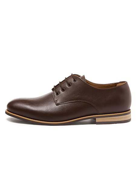 Casual Derbys Dark Brown from Shop Like You Give a Damn