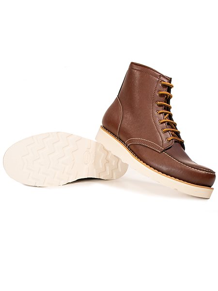 Goodyear Men's Welt Rig Boots Chestnut Brown from Shop Like You Give a Damn