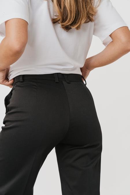 Broek Phoebe Loose Ml Zwart