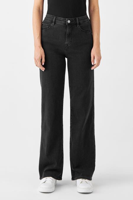 Dew Flared Jeans Classic Zwart Denim