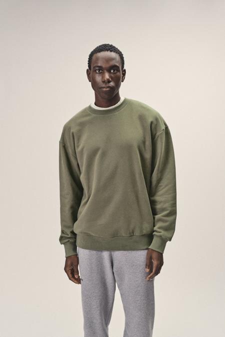 Sweatshirt In Übergröße Oliv