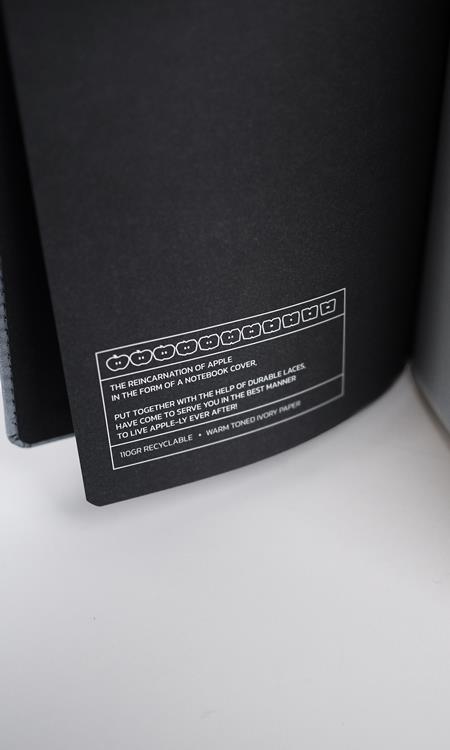 Mini Notebook Boundaries Grey from Shop Like You Give a Damn