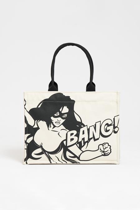 SIEGER by Souleway: Tote Bag L Sbs Glamour Girl Cream