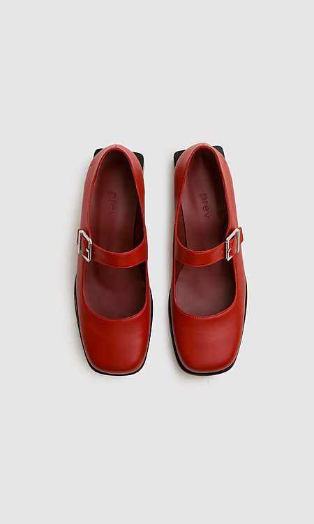 Loafers Jane Cherry Red from Shop Like You Give a Damn