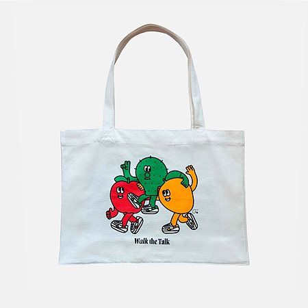 Tote Bag Saye X Tiago White from Shop Like You Give a Damn