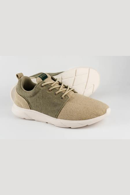 Sneakers Explorer V2  Beige And Green