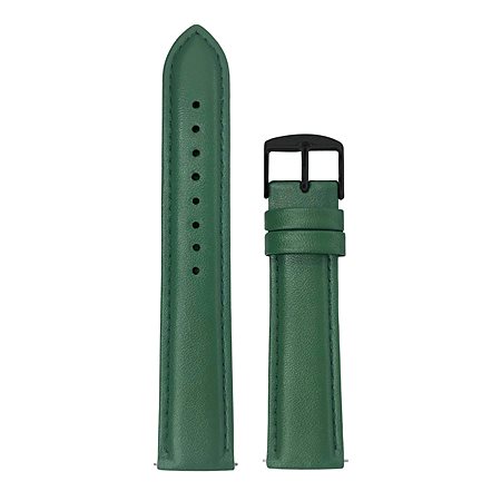 Watch Strap Vegan Leather Green & Black via Shop Like You Give a Damn