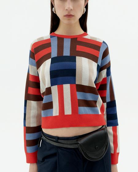 Sweater Knit Philis Multicoloured from Shop Like You Give a Damn