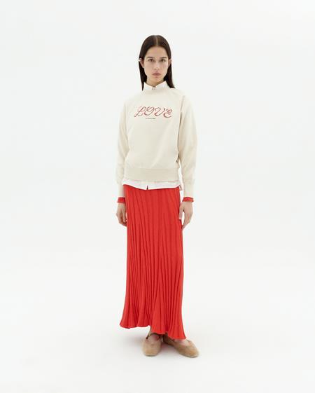 Sweatshirt Bonnie White Love Heart Cream from Shop Like You Give a Damn