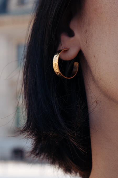 Earrings The Cirque 24k Gold Plated
