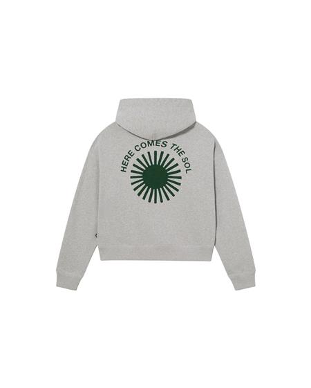 Hoodie Valeria Retro Sun Grey from Shop Like You Give a Damn