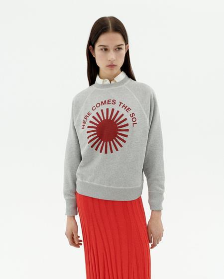 Sweatshirt Bonnie Retro Sun Grey via Shop Like You Give a Damn