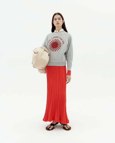 Sweatshirt Bonnie Retro Sun Grey from Shop Like You Give a Damn