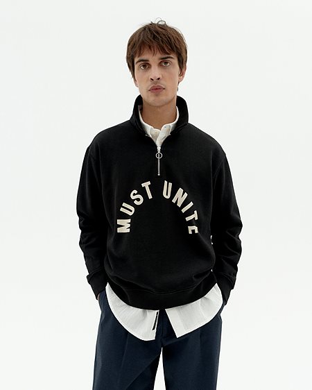Sweatshirt Must Unite Gallagher Black via Shop Like You Give a Damn