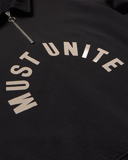 Sweatshirt Must Unite Gallagher Black from Shop Like You Give a Damn