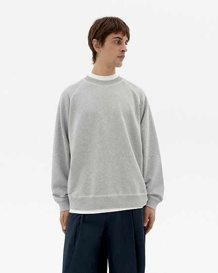 Sweatshirt Retro Sun Pepe Grey from Shop Like You Give a Damn