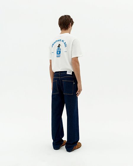 Denim Pants Rainn Medium Wash Blue from Shop Like You Give a Damn