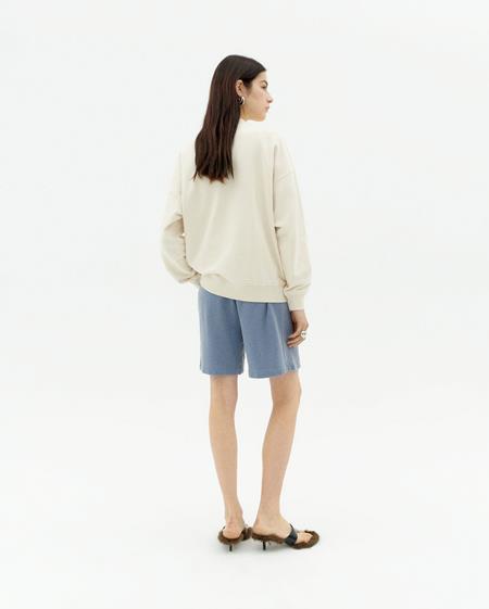 Sweatshirt Jimena Blurry Flower White from Shop Like You Give a Damn