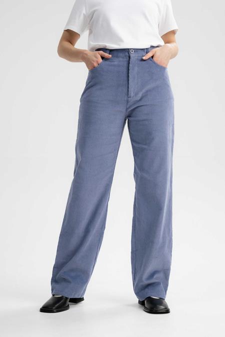Broek Corduroy Oorja Dove Blue
