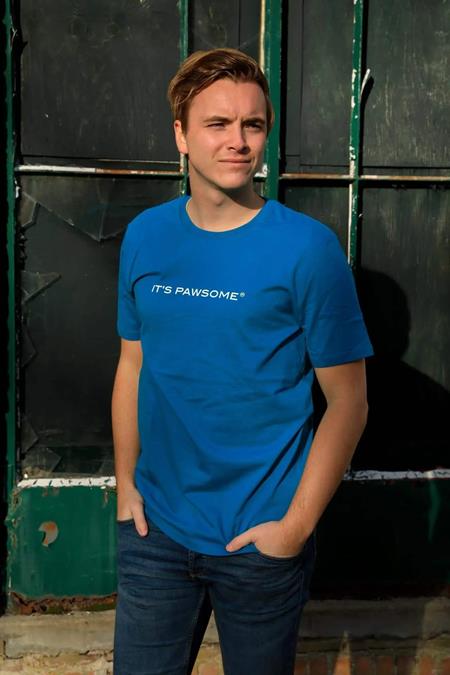 IT'S PAWSOME: T-Shirt Billy Blue