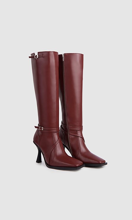 Boots Alicia Burgundy from Shop Like You Give a Damn