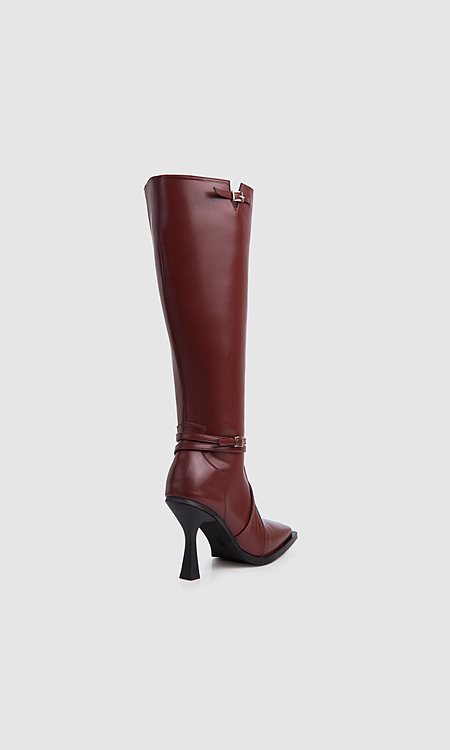Boots Alicia Burgundy from Shop Like You Give a Damn