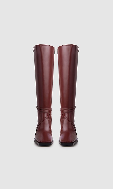 Boots Alicia Burgundy from Shop Like You Give a Damn