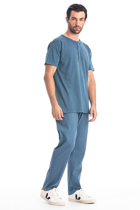 T-Shirt Enzo Jeans Blue from Shop Like You Give a Damn