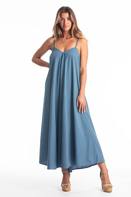 Dress Leia Jeans Blue via Shop Like You Give a Damn