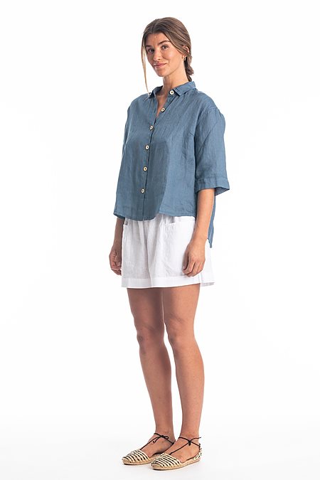 Blouse Summer Jeans Blue via Shop Like You Give a Damn