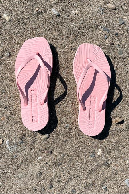 SLEEPERS: Teenslippers Taps Toelopend Roze Sorbet