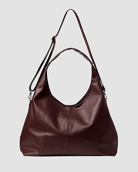 Bag Slouchy Shopper Chocolate Brown from Shop Like You Give a Damn