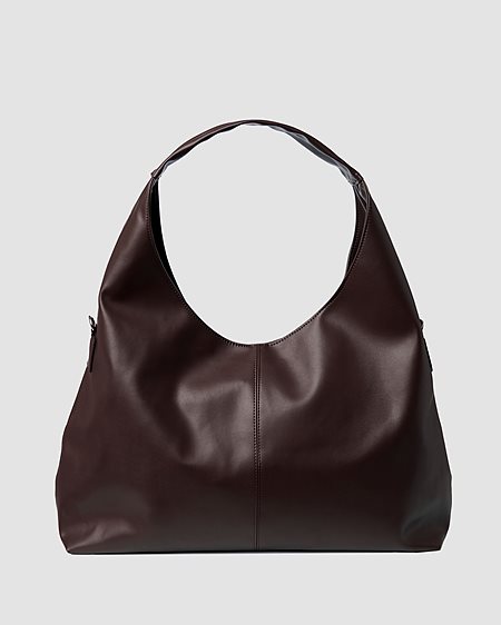 Bag Slouchy Shopper Chocolate Brown from Shop Like You Give a Damn