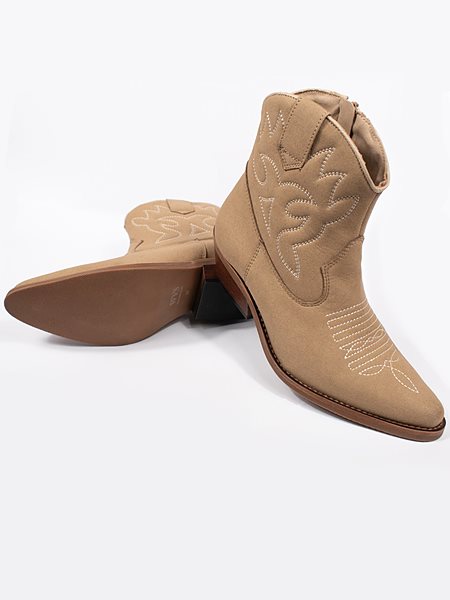 Western Boots Low Sand Brown from Shop Like You Give a Damn