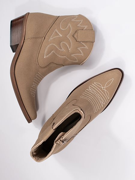 Western Boots Low Sand Brown from Shop Like You Give a Damn