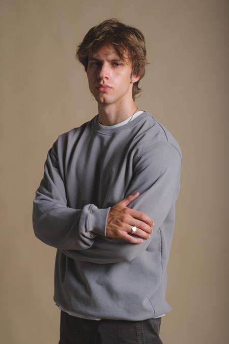Sweater Heavyweight Essential Gray