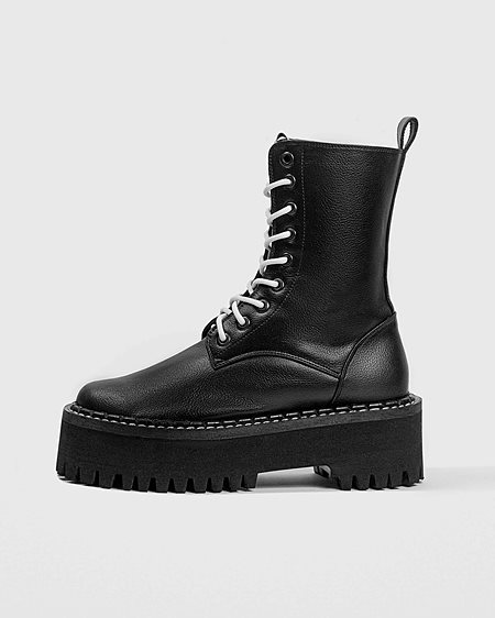 Boots Worker Monster Black via Shop Like You Give a Damn