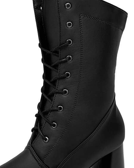 High Boots Black from Shop Like You Give a Damn